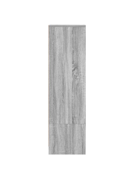 Kaappi harmaa sonoma 29,5x34x119,5 cm tekninen puu