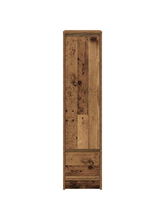 Kaappi vanhaa puuta 29,5x34x119,5 cm tekninen puu