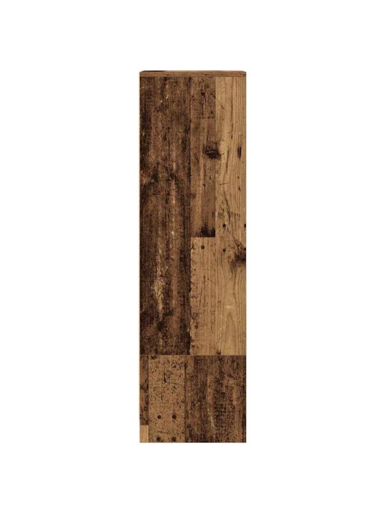 Kaappi vanhaa puuta 29,5x34x119,5 cm tekninen puu