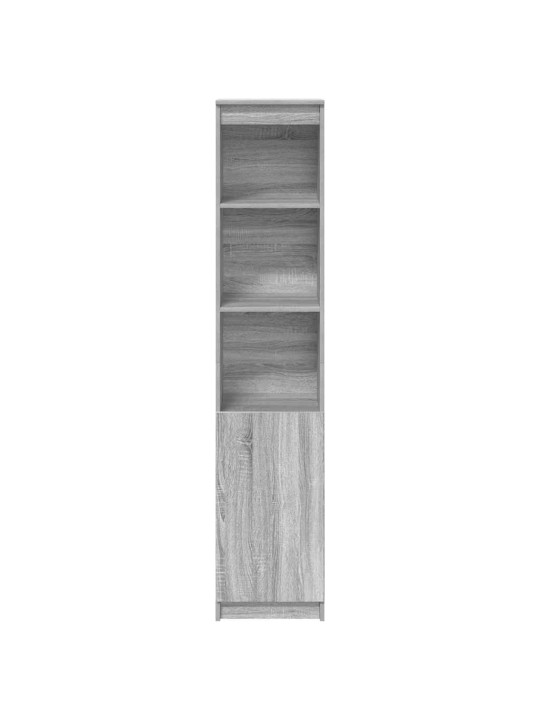 Kaappi harmaa sonoma 37,5x35x180 cm tekninen puu