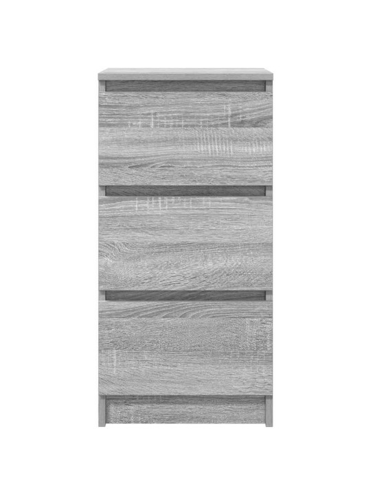 Senkki harmaa sonoma 37,5x35x76 cm tekninen puu