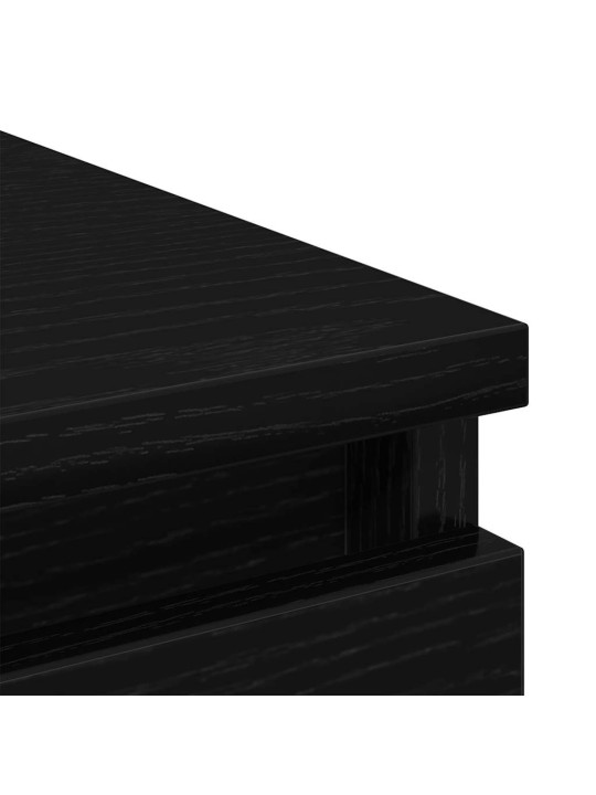 Senkki musta tammi 80x35x76 cm tekninen puu