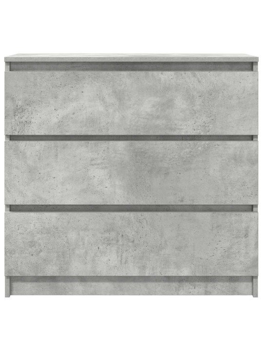 Senkki betoninharmaa 80x35x76 cm tekninen puu