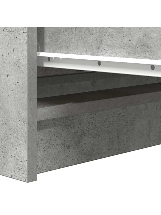 Senkki betoninharmaa 80x35x76 cm tekninen puu