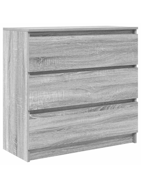 Senkki harmaa sonoma 80x35x76 cm tekninen puu