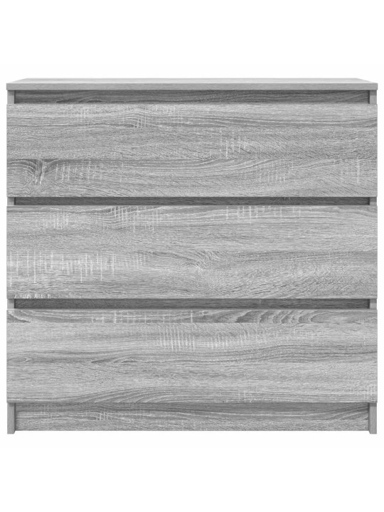 Senkki harmaa sonoma 80x35x76 cm tekninen puu