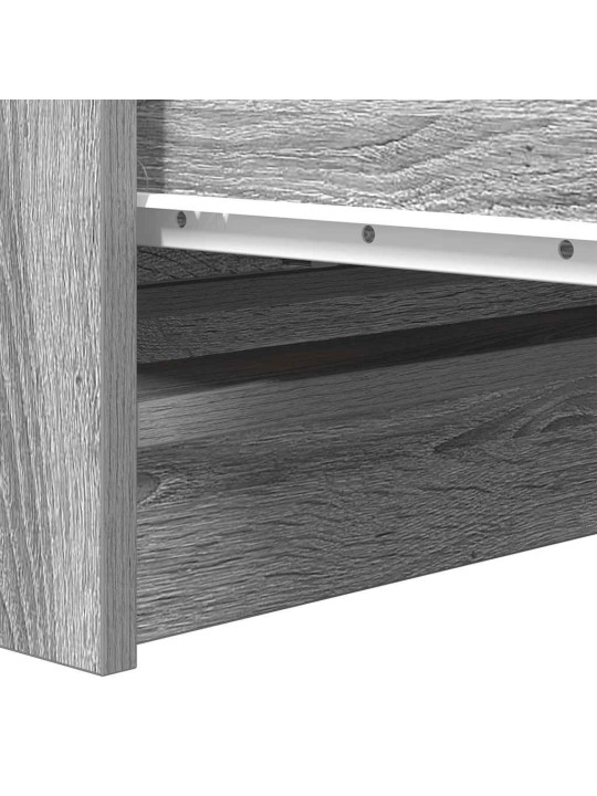 Senkki harmaa sonoma 80x35x76 cm tekninen puu