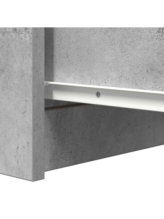 Senkki laatikoilla betoninharmaa 37,5x35x99 cm tekninen puu