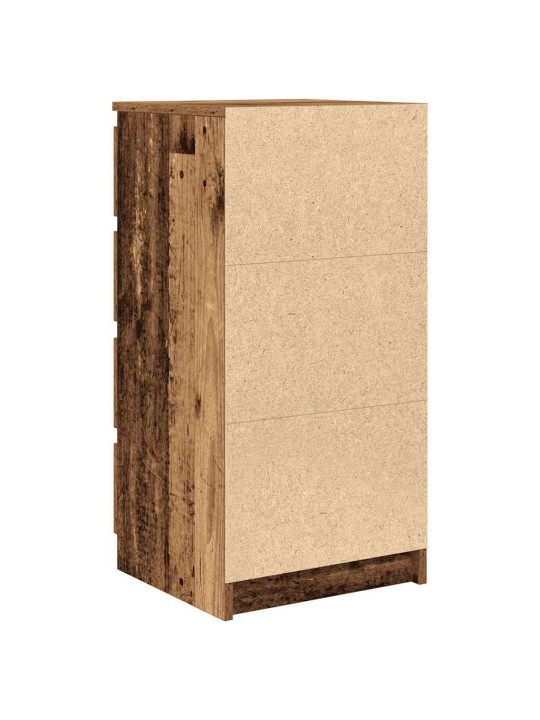Senkki laatikoilla vanha puu 37,5x35x99 cm tekninen puu