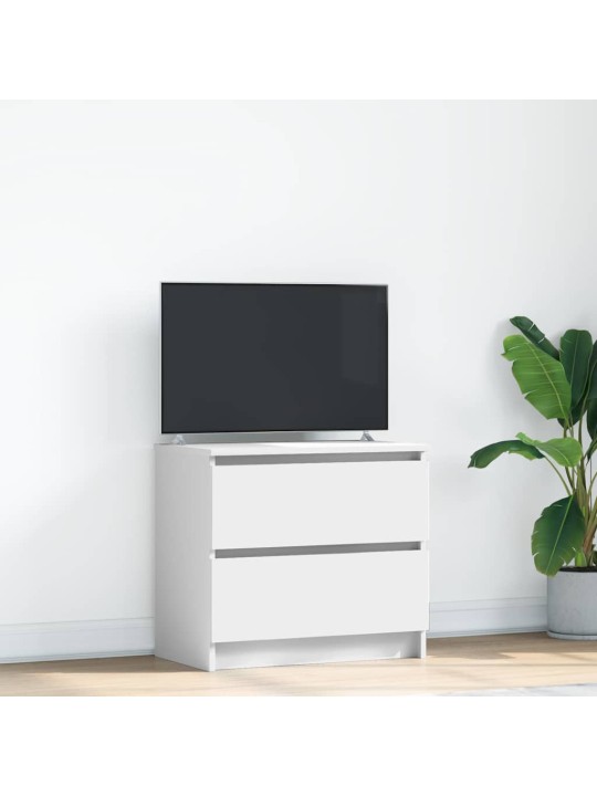 Tv-kaappi valkoinen 60x35x54 cm engineered wood