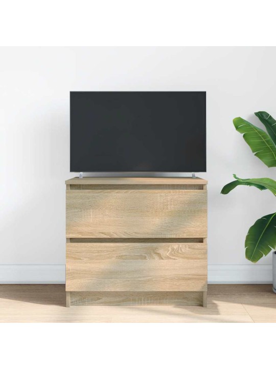 Tv-taso sonoma-tammi 60x35x54 cm tekninen puu