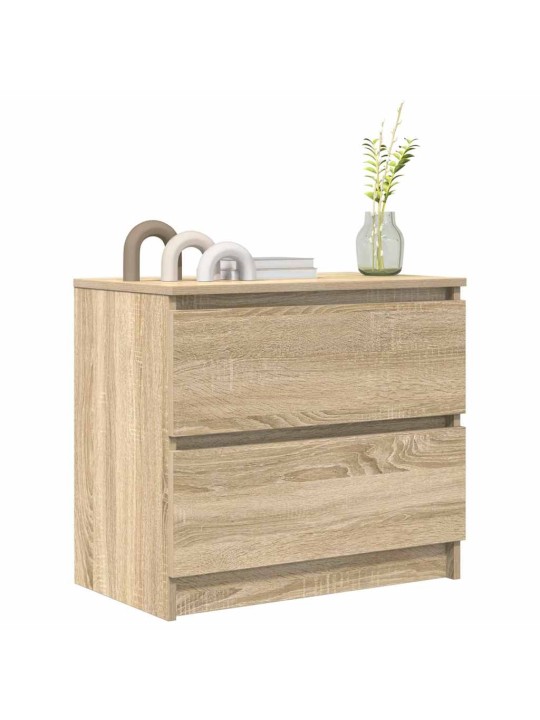 Tv-taso sonoma-tammi 60x35x54 cm tekninen puu
