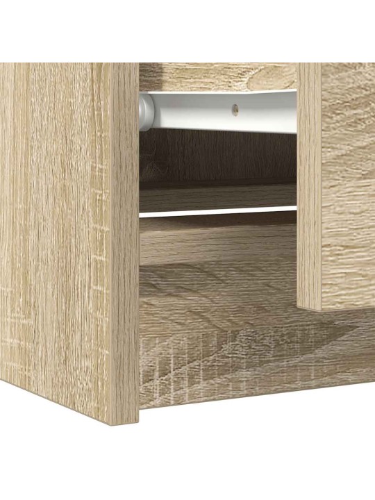 Tv-taso sonoma-tammi 60x35x54 cm tekninen puu