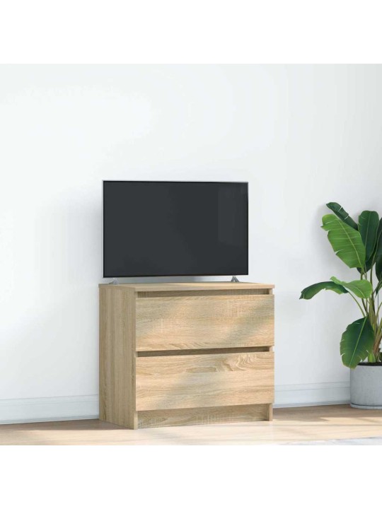 Tv-taso sonoma-tammi 60x35x54 cm tekninen puu