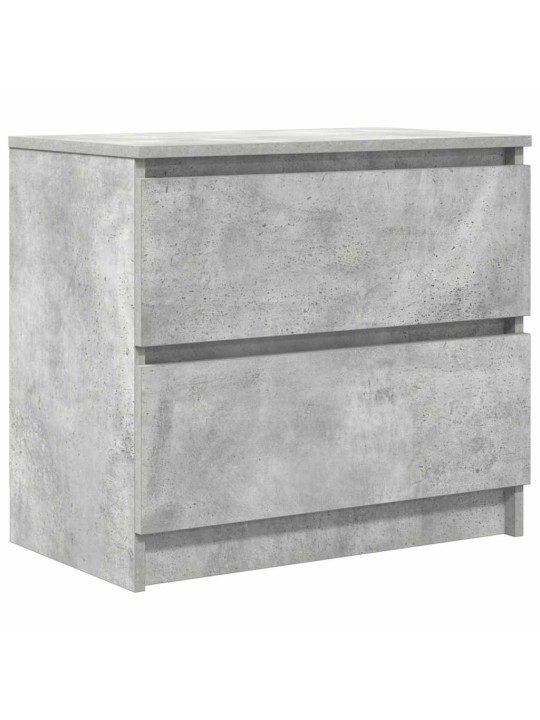 Tv-taso betoninharmaa 60x35x54 cm tekninen puu