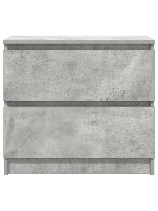Tv-taso betoninharmaa 60x35x54 cm tekninen puu
