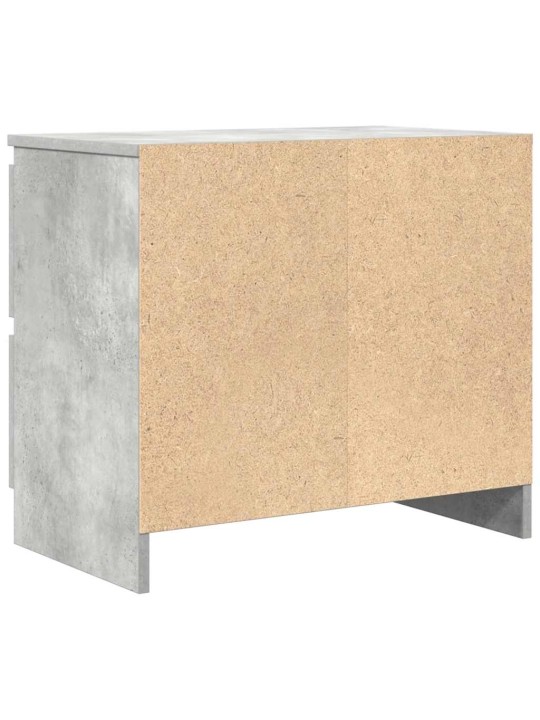 Tv-taso betoninharmaa 60x35x54 cm tekninen puu