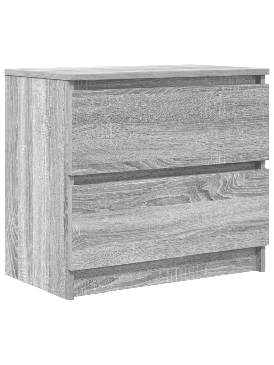 Tv-taso harmaa sonoma 60x35x54 cm tekninen puu