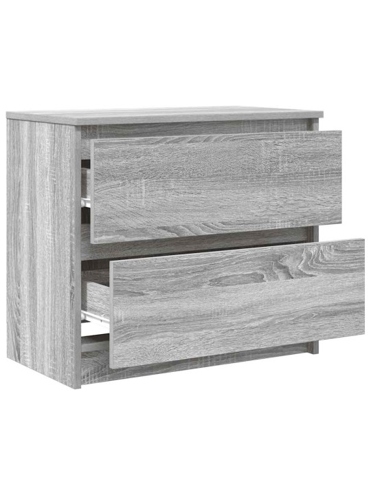 Tv-taso harmaa sonoma 60x35x54 cm tekninen puu