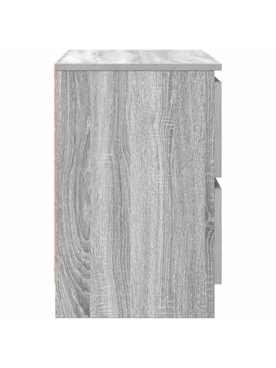 Tv-taso harmaa sonoma 60x35x54 cm tekninen puu