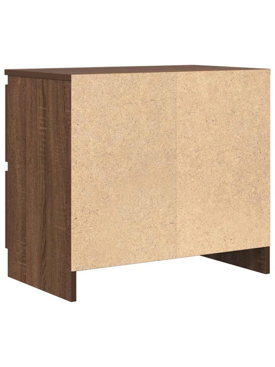 Tv-taso ruskea tammi 60x35x54 cm tekninen puu