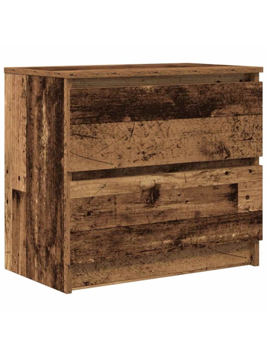 Tv-taso vanhaa puuta 60x35x54 cm tekninen puu