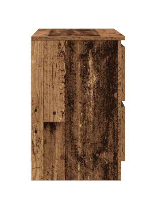 Tv-taso vanhaa puuta 60x35x54 cm tekninen puu