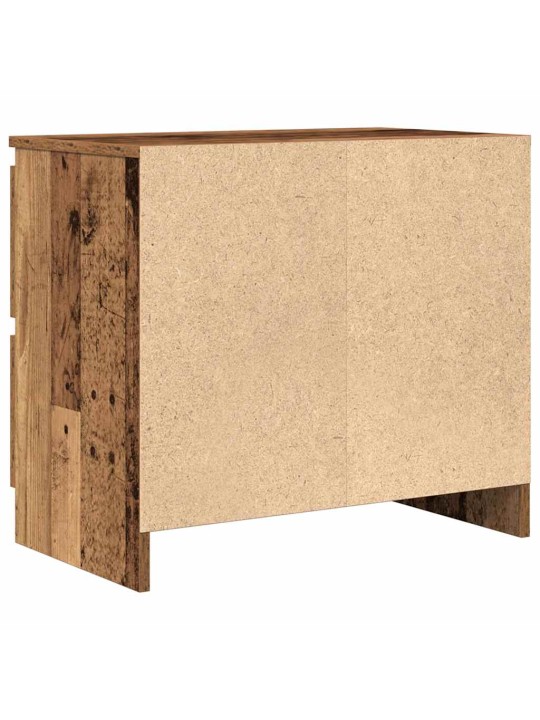 Tv-taso vanhaa puuta 60x35x54 cm tekninen puu