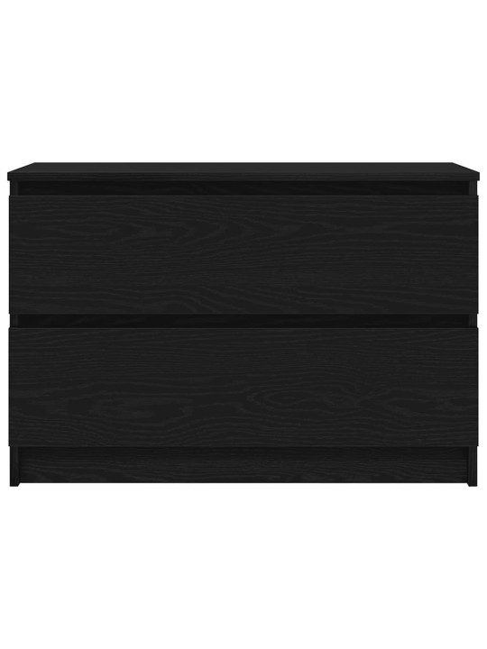 Tv-taso musta 80x35x54 cm tekninen puu