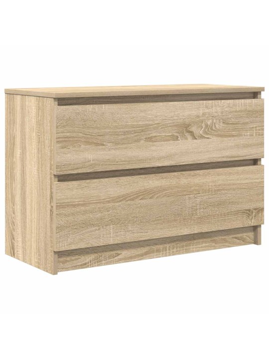 Tv-taso sonoma-tammi 80x35x54 cm tekninen puu