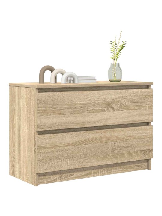 Tv-taso sonoma-tammi 80x35x54 cm tekninen puu