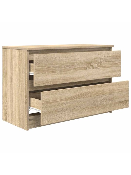 Tv-taso sonoma-tammi 80x35x54 cm tekninen puu