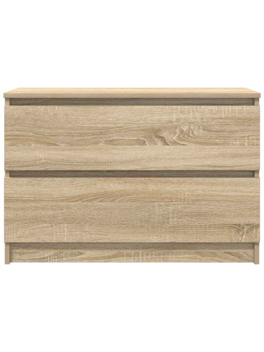 Tv-taso sonoma-tammi 80x35x54 cm tekninen puu