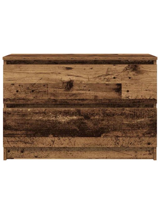 Tv-taso vanhaa puuta 80x35x54 cm tekninen puu