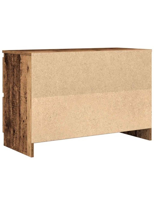 Tv-taso vanhaa puuta 80x35x54 cm tekninen puu