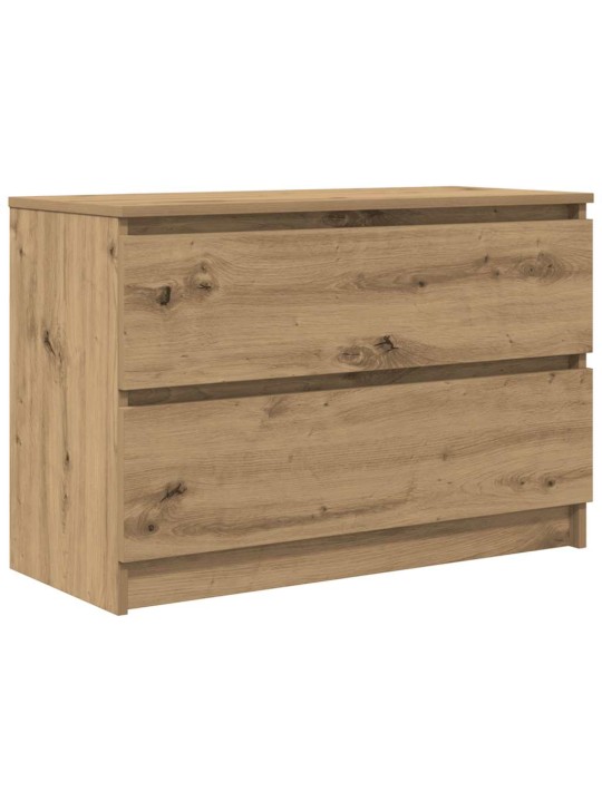 Tv-taso artesaani tammi 80x35x54 cm tekninen puu