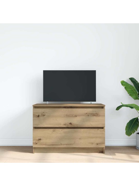 Tv-taso artesaani tammi 80x35x54 cm tekninen puu