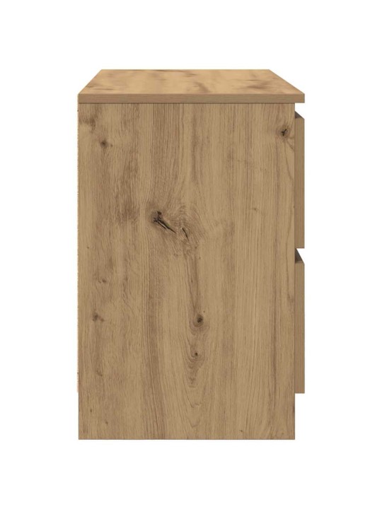 Tv-taso artesaani tammi 80x35x54 cm tekninen puu