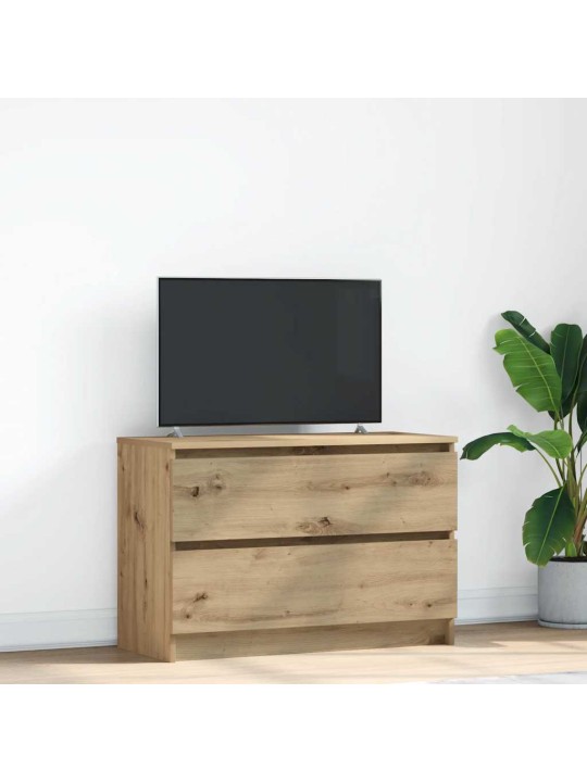 Tv-taso artesaani tammi 80x35x54 cm tekninen puu