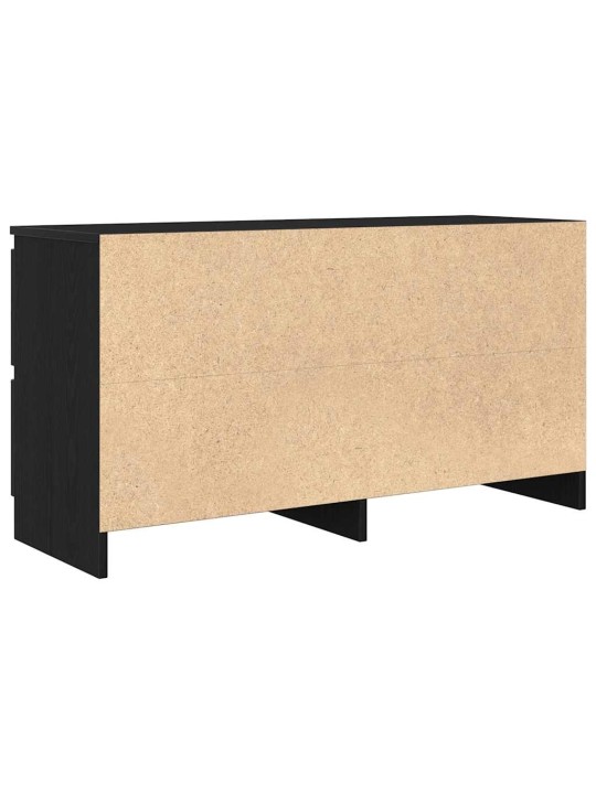 Tv-taso musta 100x35x54 cm tekninen puu