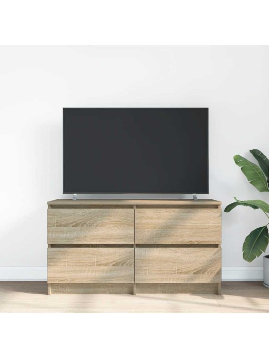 Tv-taso sonoma-tammi 100x35x54 cm tekninen puu