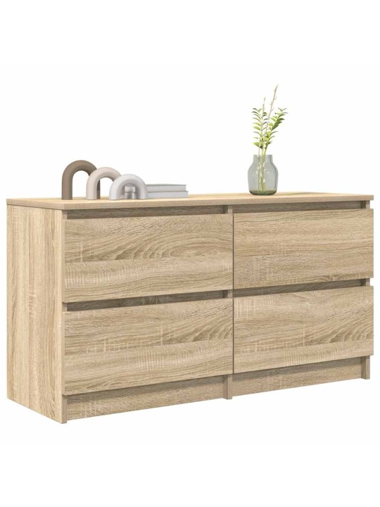 Tv-taso sonoma-tammi 100x35x54 cm tekninen puu