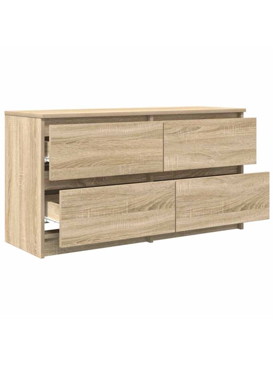 Tv-taso sonoma-tammi 100x35x54 cm tekninen puu