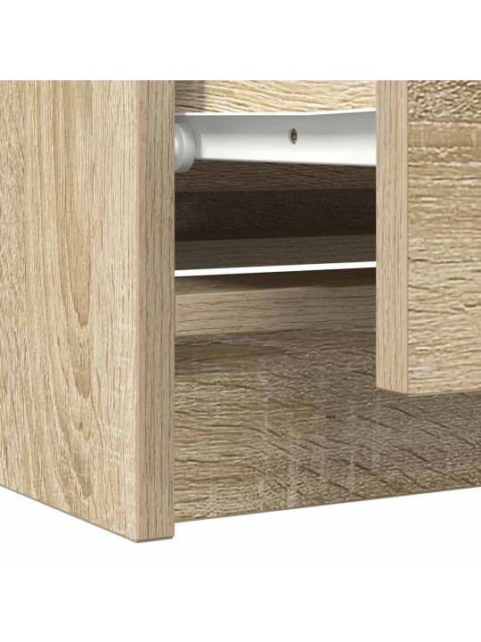 Tv-taso sonoma-tammi 100x35x54 cm tekninen puu