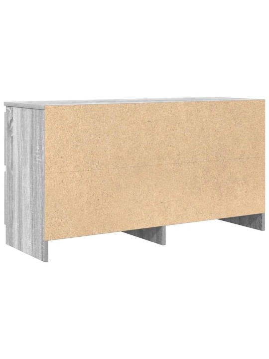 Tv-taso harmaa sonoma 100x35x54 cm tekninen puu