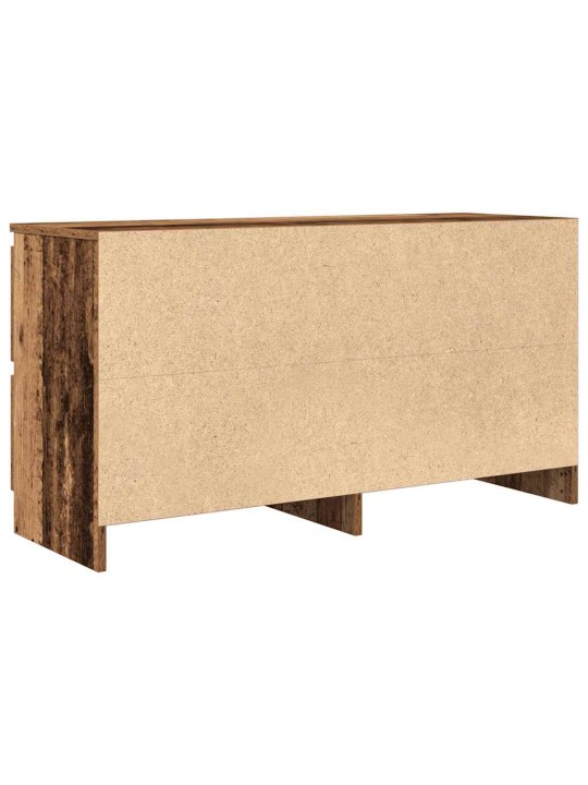 Tv-taso vanhaa puuta 100x35x54 cm tekninen puu