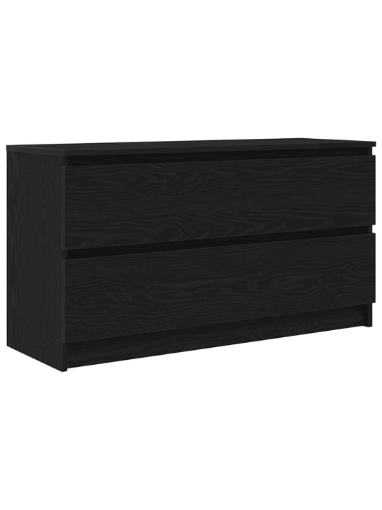 Tv-taso musta 100x35x54 cm tekninen puu