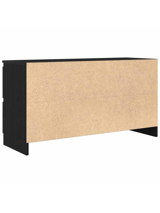 Tv-taso musta 100x35x54 cm tekninen puu