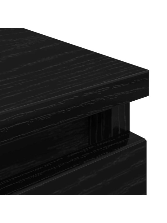 Tv-taso musta 100x35x54 cm tekninen puu
