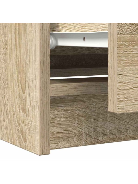 Tv-taso sonoma-tammi 100x35x54 cm tekninen puu